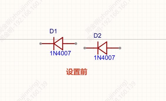 放置结果