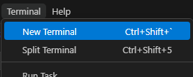 New VS Code Terminal